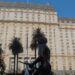 El imponente Edificio Libertador de Buenos Aires, en el barrio de Monserrat.