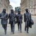 La estatua de The Beatles de Andy Edwards en Liverpool.