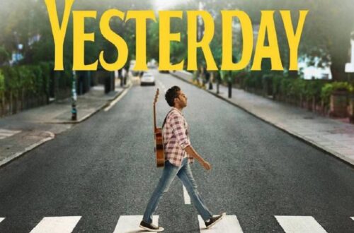 Cartel promocional de "Yesterday", una película que homenajea a "The Beatles".
