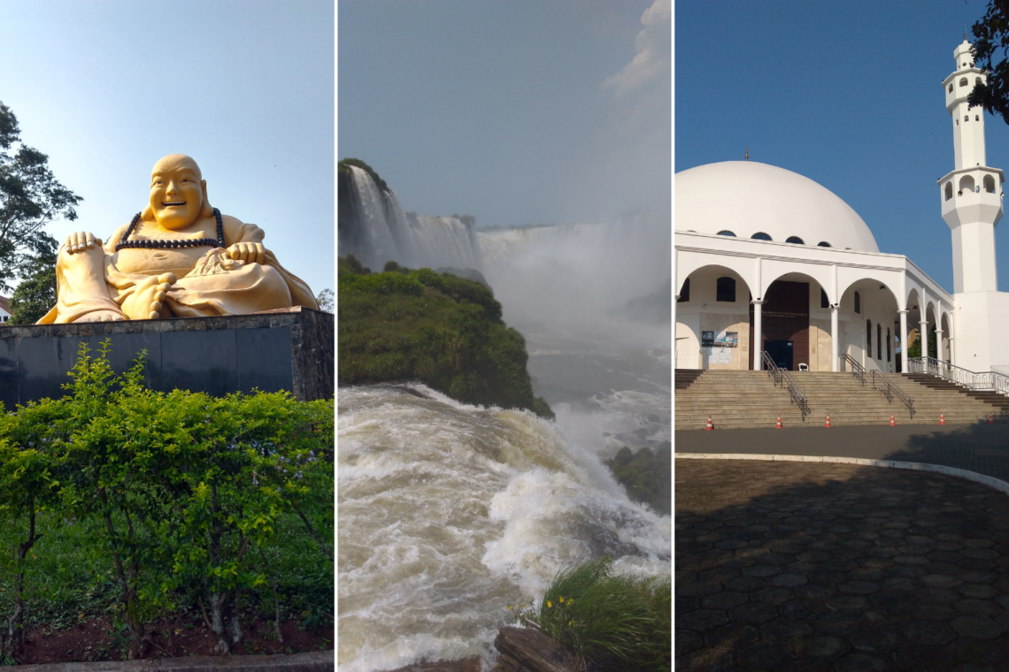 Foz de Iguazú, la ciudad del lado brasileño de las Cataratas del Iguazú.