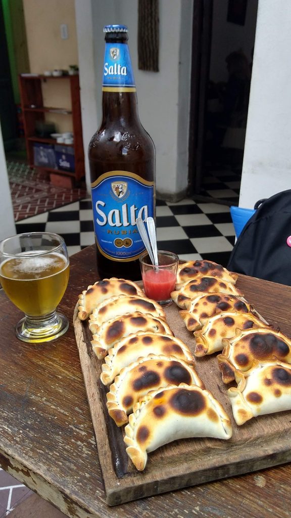 Las famosas empanadas salteñas.