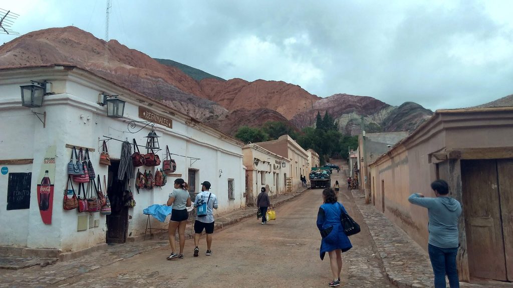 La localidad de Purmamarca, en Jujuy.