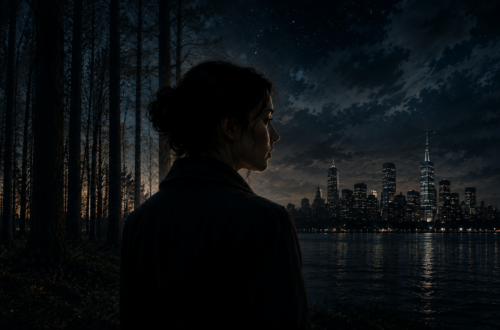 Imagen conceptual de "Animales nocturnos", una novela de Patrycja Pustkowiak.