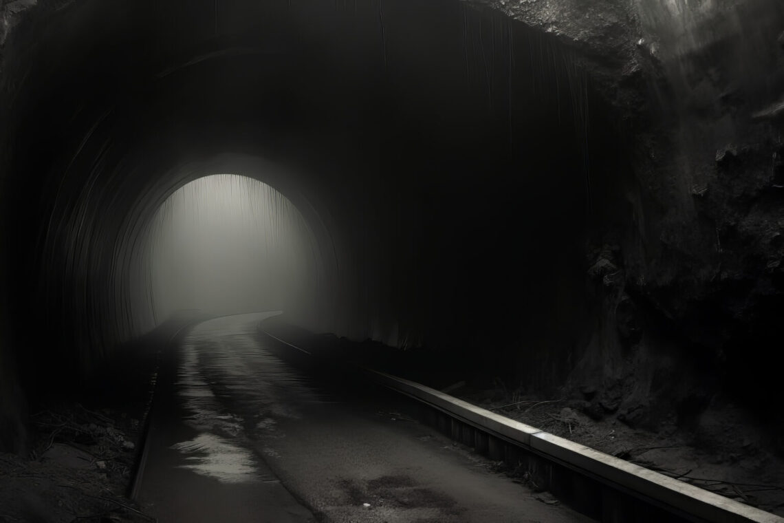 Imagen conceptual de la novela "El túnel", del escritor argentino Ernesto Sabato.