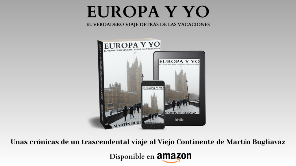 Martín Bugliavaz publicó su primer libro, Europa y yo