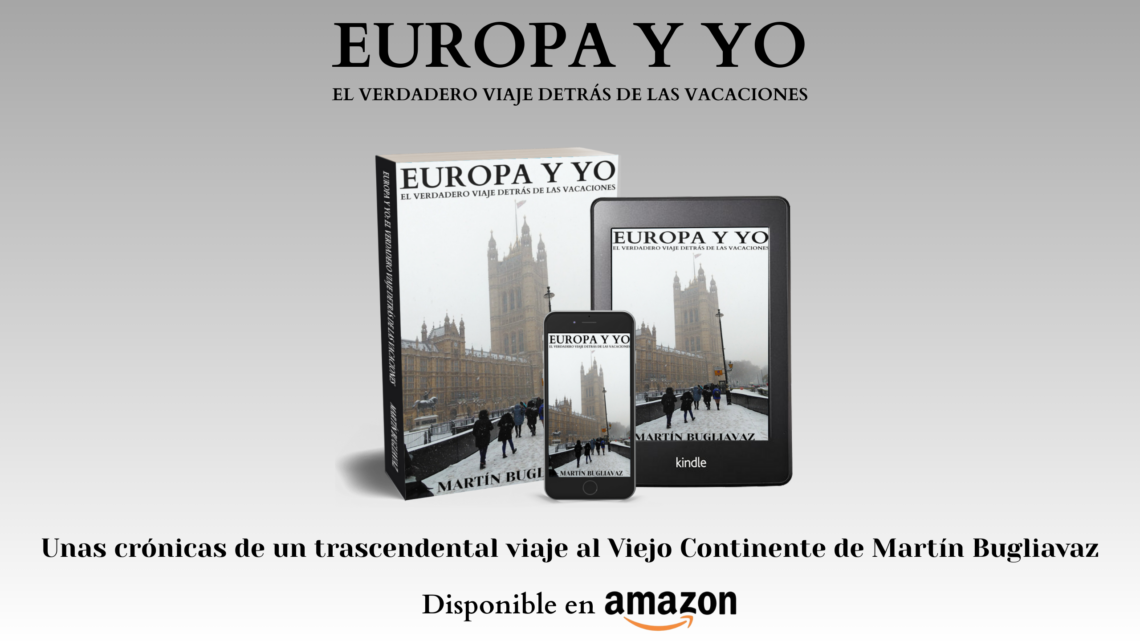 Martín Bugliavaz publicó su primer libro, Europa y yo
