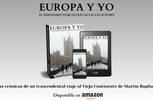 Martín Bugliavaz publicó su primer libro, Europa y yo