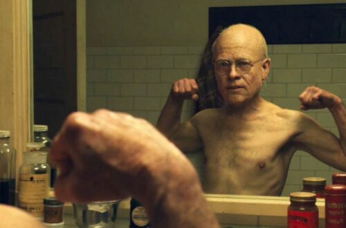 Brad Bitt protagonizando la versión cinematográfica de "El curioso caso de Benjamin Button".