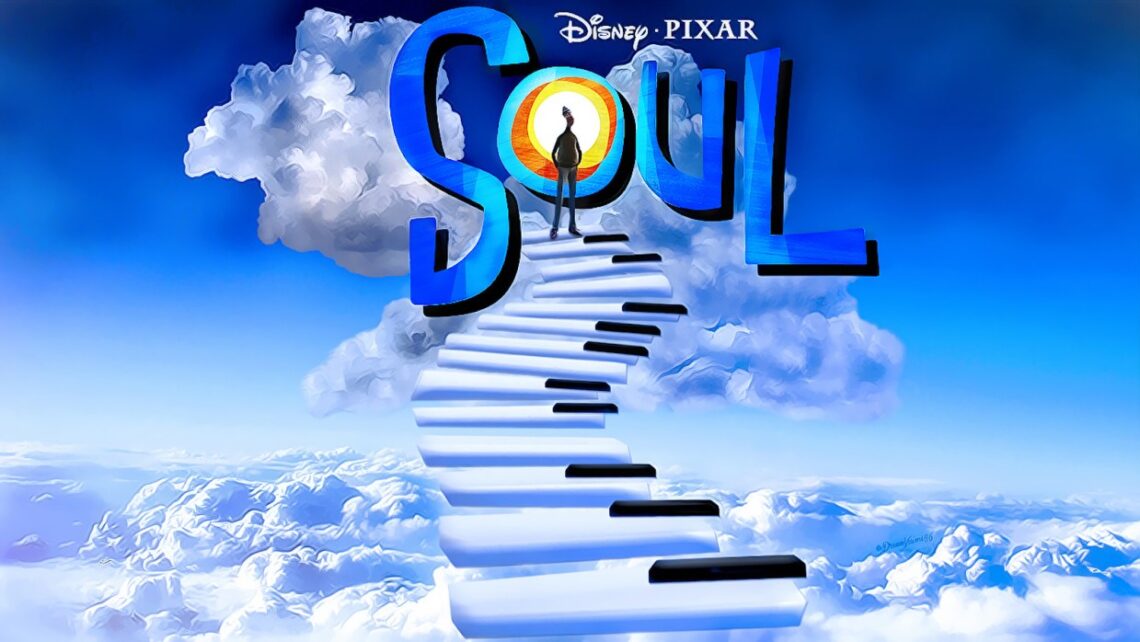 Cartel publicitario de "Soul", una película de Disney.