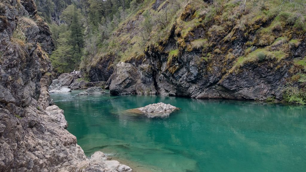 El Cajón del Azul: una paradisíaca belleza de El Bolsón, en Río Negro.
