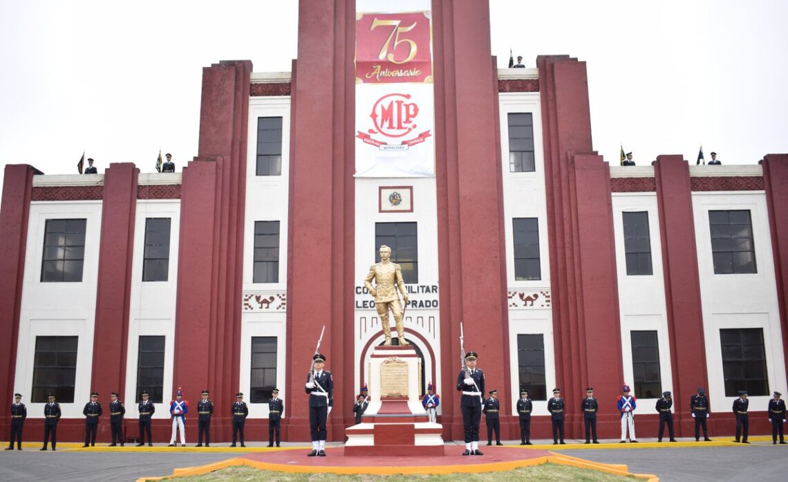 La fachada del Colegio Militar "Leoncio Prado" en donde transcurre la historia de "La ciudad y los perros".
