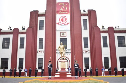 La fachada del Colegio Militar "Leoncio Prado" en donde transcurre la historia de "La ciudad y los perros".