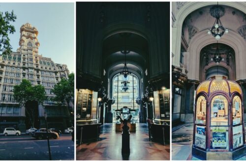 El Palacio Barolo en la mítica Avenida de Mayo de Buenos Aires.