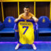 Cristiano Ronaldo por primera vez con la camiseta del Al Nassr.