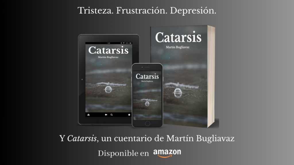 Portada de Catarsis Martín Bugliavaz publicado en Amazon