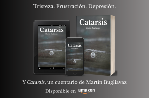 Portada de Catarsis Martín Bugliavaz publicado en Amazon