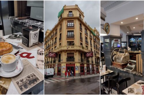 El Café Viena del barrio de Argüelles de Madrid.