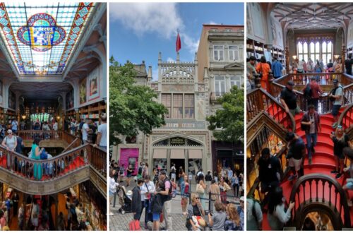La increíble Livaria Lello de Oporto, en Portugal.