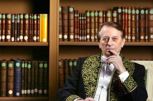 El escritor argentino Héctor Bianciotti, un artista destacado en Francia.