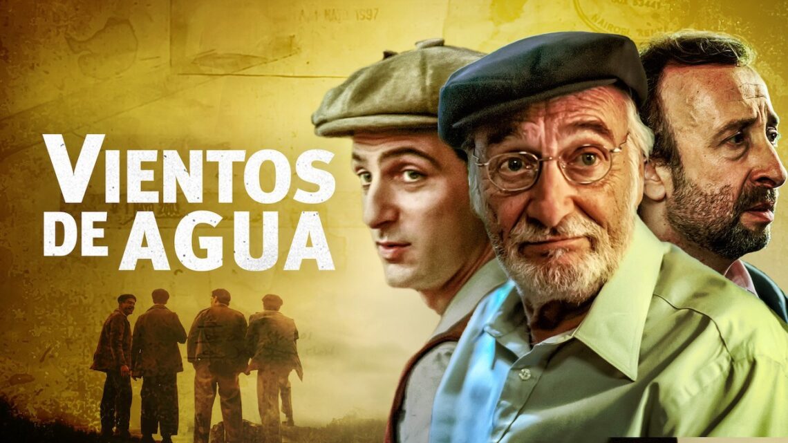 Los protagonista de la serie hispano-argentina "Vientos de agua".