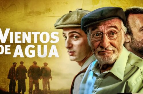 Los protagonista de la serie hispano-argentina "Vientos de agua".