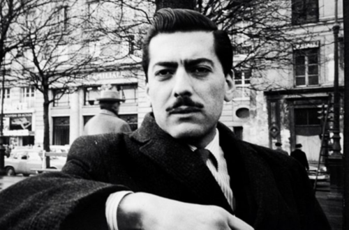 El escritor peruano Mario Vargas Llosa en su juventud.