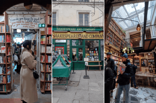 La librería Shakespeare and Company en el Barrio Latino de París.