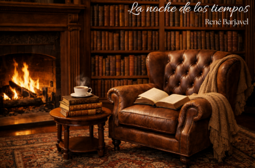 Martín Bugliavaz analizando la novela La noche de los tiempos de René Barjavel