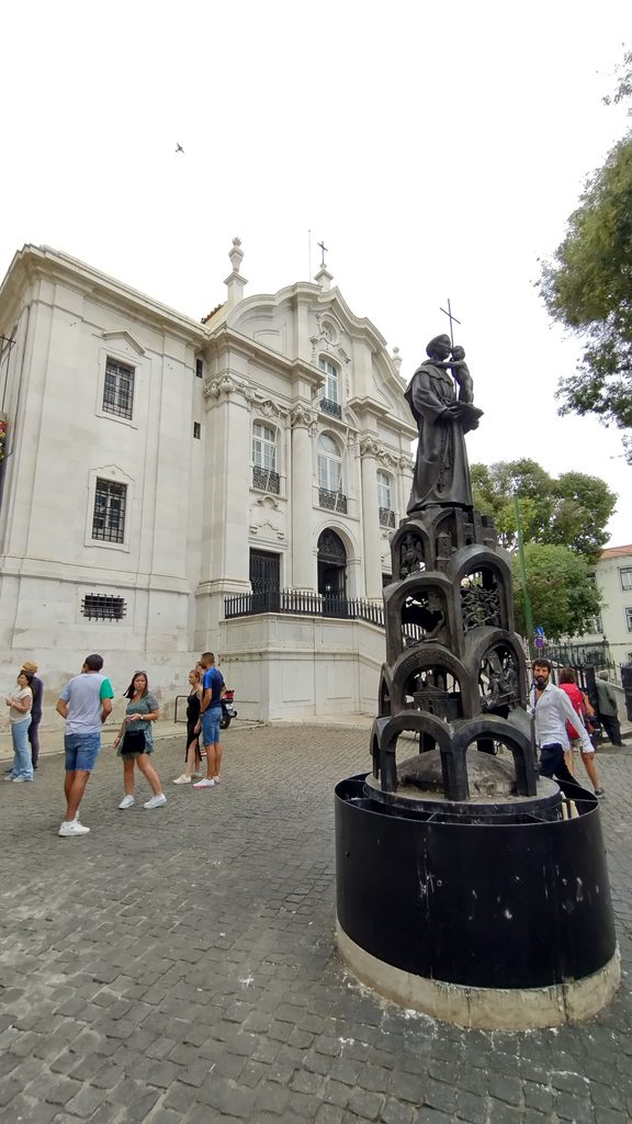 La Iglesia de San Antonio de Lisboa.