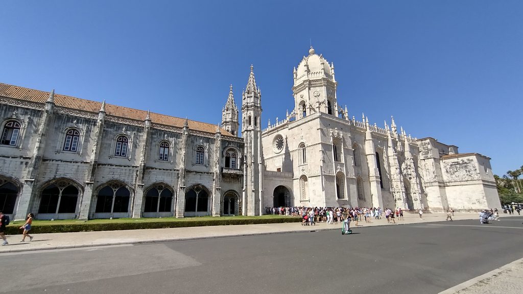 El Monasterio de los Jerónimos de Lisboa.