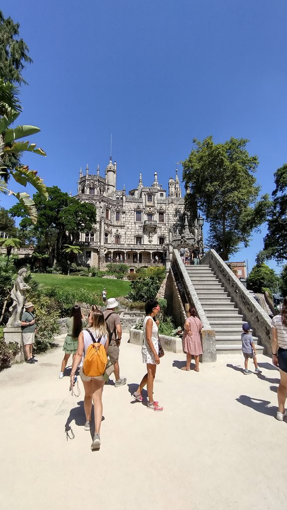 El Palácio da Regaleira de la Quinta da Regaleira de Sintra.