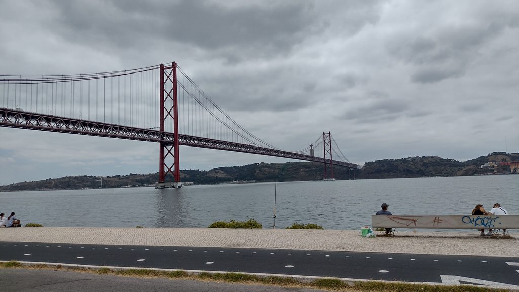 El Puente 25 de Abril de Lisboa.