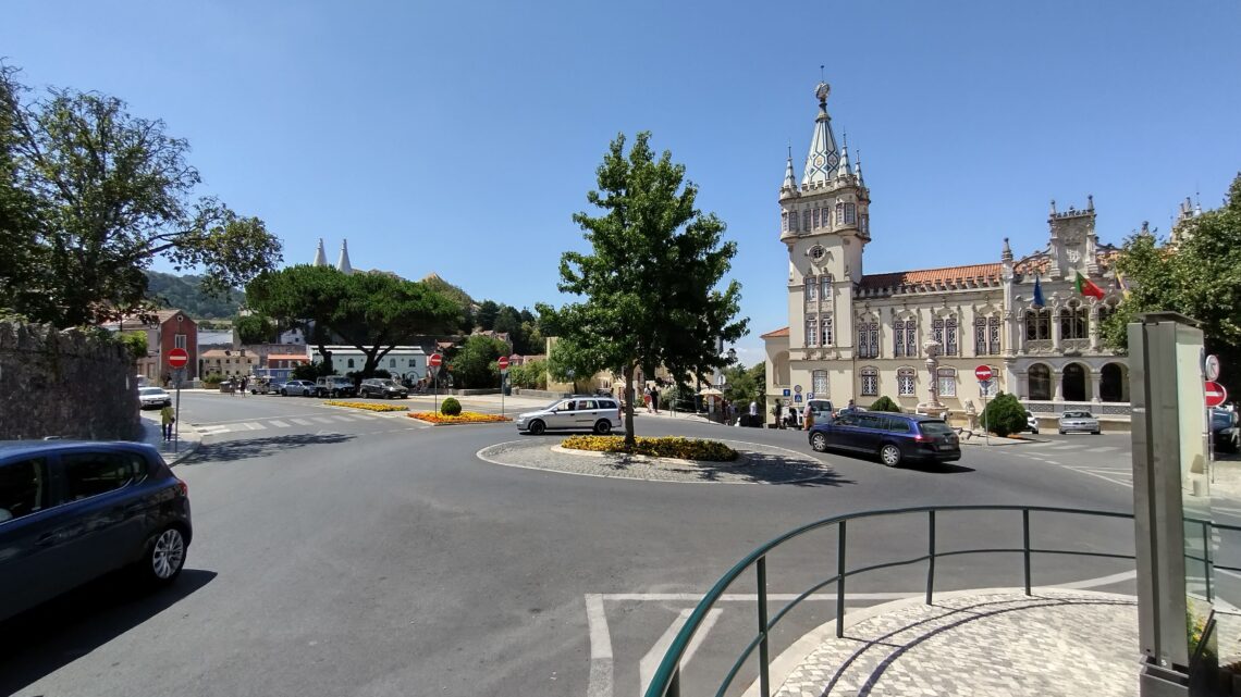 El casco histórico de Sintra, en Portugal.