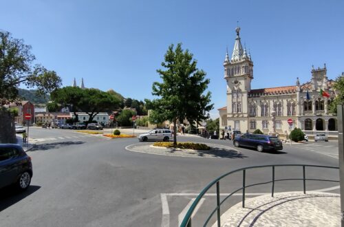 El casco histórico de Sintra, en Portugal.